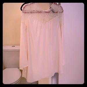 Cream and lace small boutique dress